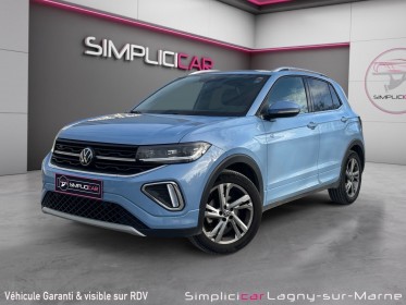 Volkswagen t-cross nouveau 1.5 tsi 150 start/stop dsg7 r-line - première main - régulateur adaptatif - caméra de recul...
