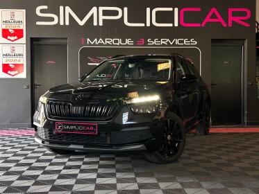 Skoda kamiq 1.6 tdi 116 ch dsg7 full black garantie 12 mois occasion  simplicicar aix les bains simplicicar simplicibike france