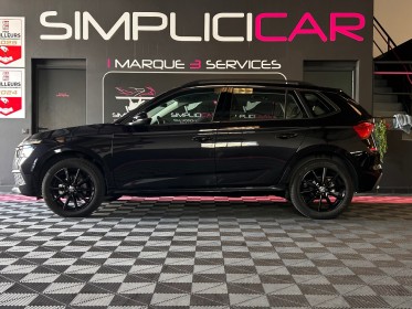 Skoda kamiq 1.6 tdi 116 ch dsg7 full black garantie 12 mois occasion  simplicicar aix les bains simplicicar simplicibike france