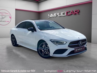 Mercedes cla coupe 200 7g-dct 163 ch amg line - entretien full mercedes - toit ouvrant occasion simplicicar lagny ...