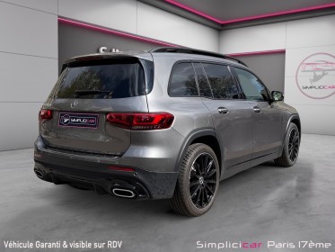 Mercedes glb 200 d 8g-dct amg line occasion paris 17ème (75)(porte maillot) simplicicar simplicibike france