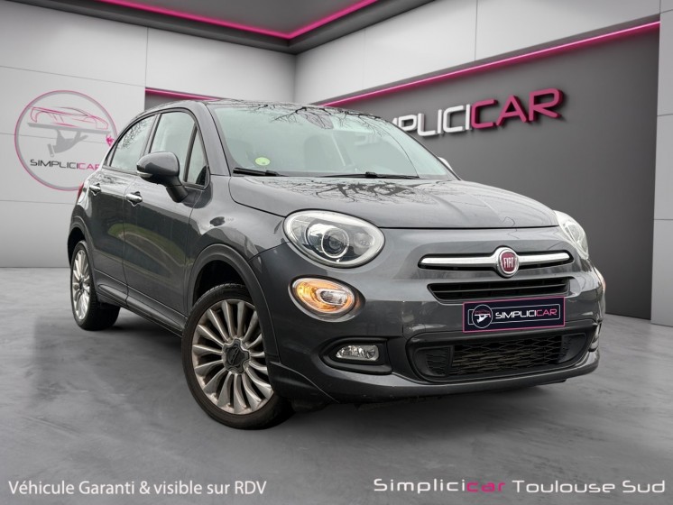 Fiat 500x my18 1.6 multijet 120 ch lounge controle technique vierge camera de recul apple carplay garantie 12 mois occasion...