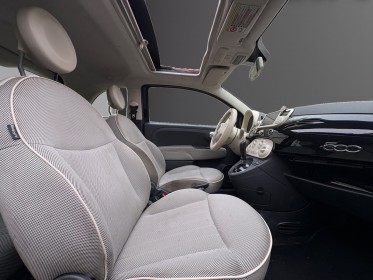 Fiat 500 1.2 8v 69 ch ss, toit ouvrant panoramique, android auto, garantie 12 mois occasion simplicicar villejuif ...