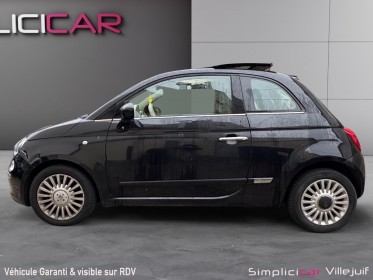 Fiat 500 1.2 8v 69 ch ss, toit ouvrant panoramique, android auto, garantie 12 mois occasion simplicicar villejuif ...