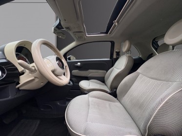Fiat 500 1.2 8v 69 ch ss, toit ouvrant panoramique, android auto, garantie 12 mois occasion simplicicar villejuif ...