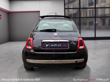 Fiat 500 1.2 8v 69 ch ss, toit ouvrant panoramique, android auto, garantie 12 mois occasion simplicicar villejuif ...