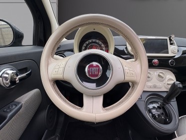 Fiat 500 1.2 8v 69 ch ss, toit ouvrant panoramique, android auto, garantie 12 mois occasion simplicicar villejuif ...