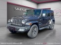 Jeep wrangler unlimited 4xe 2.0 l t 380 ch phev 4x4 bva8 overland 1ere main entretien jeep garantie 12 mois occasion...