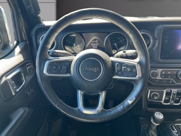 Jeep wrangler unlimited 4xe 2.0 l t 380 ch phev 4x4 bva8 overland 1ere main entretien jeep garantie 12 mois occasion...