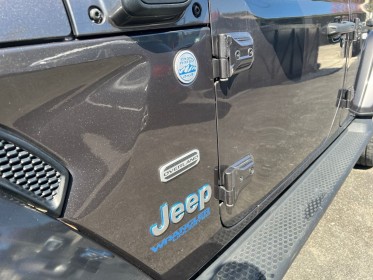 Jeep wrangler unlimited 4xe 2.0 l t 380 ch phev 4x4 bva8 overland 1ere main entretien jeep garantie 12 mois occasion...