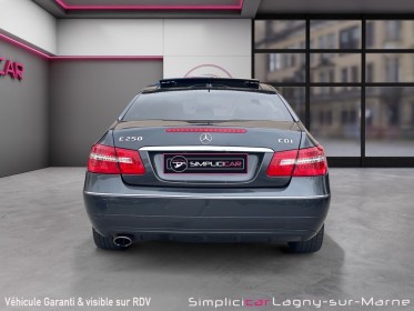 Mercedes classe e coupe 250 cdi blueefficiency executive a occasion simplicicar lagny  simplicicar simplicibike france