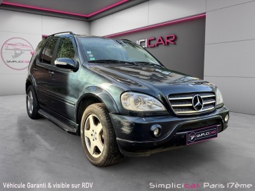 Mercedes classe m ml 400 cdi luxury a occasion paris 17ème (75)(porte maillot) simplicicar simplicibike france