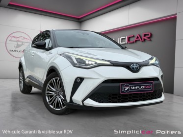 Toyota c-hr hybride my20 1.8l distinctive carplay caméra de recul garantie toyota occasion simplicicar poitiers simplicicar...