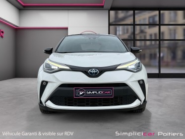 Toyota c-hr hybride my20 1.8l distinctive carplay caméra de recul garantie toyota occasion simplicicar poitiers simplicicar...