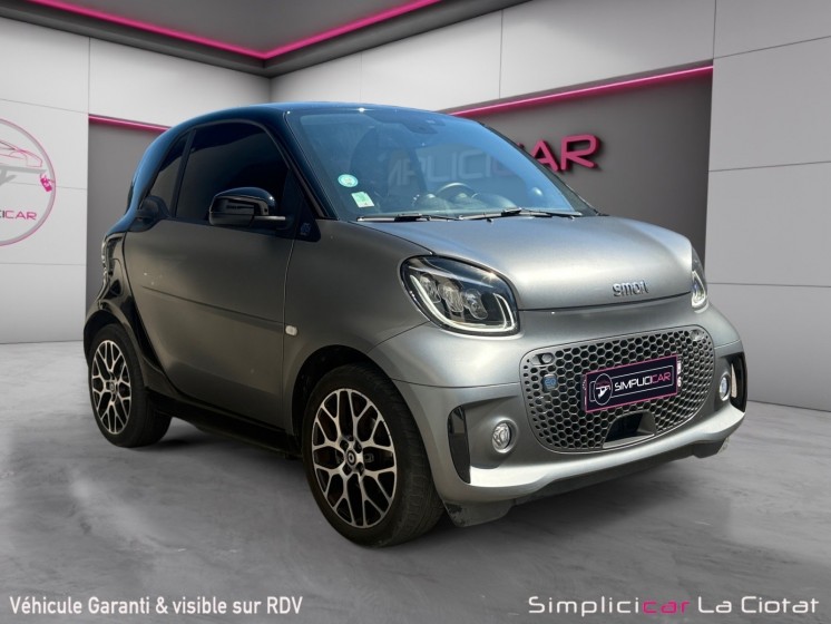 Smart fortwo coupe eq 82 ch prime garantie 12 mois minimum occasion simplicicar la ciotat simplicicar simplicibike france