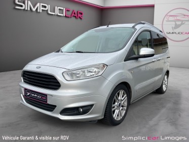 Ford tourneo courier 1.5 td 75 ch  titanium occasion simplicicar limoges  simplicicar simplicibike france