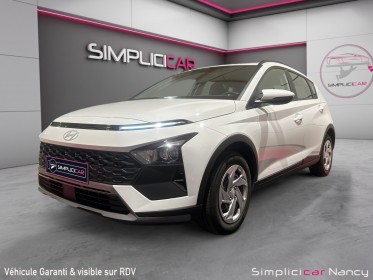 Hyundai bayon 100ch hybrid 48v initia carplay origine france 1ère main garantie constructeur 01/2030 occasion simplicicar...