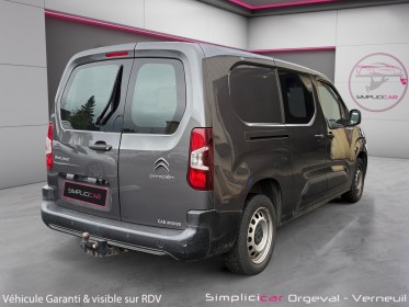 Citroen berlingo taille m bluehdi 130ch ss eat8 shine/ 5 places/ caméra de recul occasion simplicicar orgeval  simplicicar...