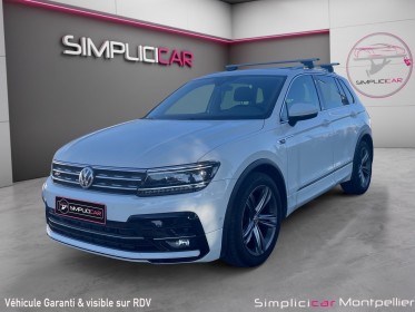 Volkswagen tiguan 2.0 tdi 150 r-line toit ouvrant panoramique carplay garantie 12 mois occasion montpellier (34) simplicicar...