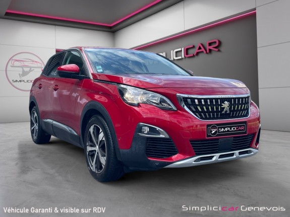 Peugeot 3008 130ch eat8 allure gps gripcontrol angles-mort sièges chauffants garantie 12 mois occasion simplicicar genevois...