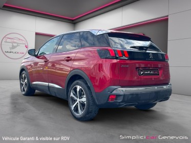 Peugeot 3008 130ch eat8 allure gps gripcontrol angles-mort sièges chauffants garantie 12 mois occasion simplicicar genevois...