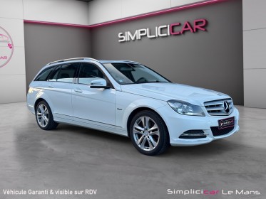 Mercedes classe c break 180 cdi blueefficiency avantgarde executive garantie 12 mois occasion simplicicar le mans simplicicar...