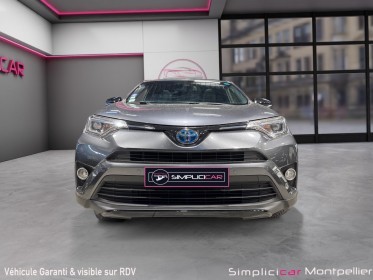 Toyota rav4 hybride 2018 197ch 2wd black edition toit ouvrant garantie 12 mois occasion montpellier (34) simplicicar...