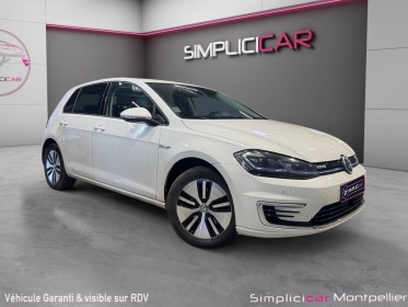 Volkswagen e-golf 136ch electrique garantie vw 2028 occasion montpellier (34) simplicicar simplicibike france