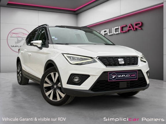 Seat arona 1.0 tsi 95 ch start/stop bvm5 urban carplay caméra de recul garantie 12 mois occasion simplicicar poitiers...