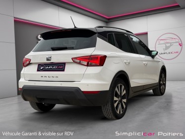 Seat arona 1.0 tsi 95 ch start/stop bvm5 urban carplay caméra de recul garantie 12 mois occasion simplicicar poitiers...