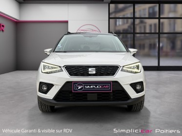 Seat arona 1.0 tsi 95 ch start/stop bvm5 urban carplay caméra de recul garantie 12 mois occasion simplicicar poitiers...