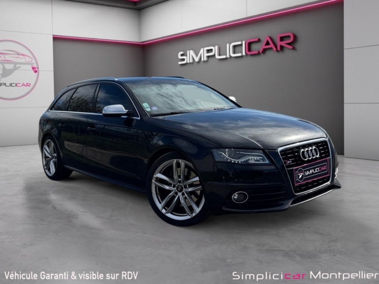 Audi s4 avant v6 3.0 tfsi 333 ch quattro s tronic sieges ventilés chauffants occasion montpellier (34) simplicicar...
