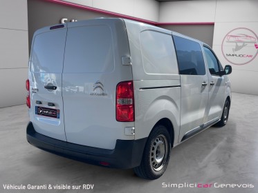 Citroen jumpy cabine approfondie taille m 120 eat8 club gps radar de recul téléphone 6 places garantie 12 mois occasion...