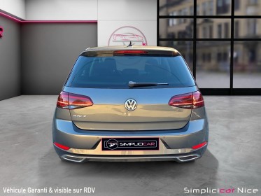 Volkswagen golf 2.0 tdi 150 dsg7 carat / suivi complet occasion  simplicicar nice - pfvauto simplicicar simplicibike france