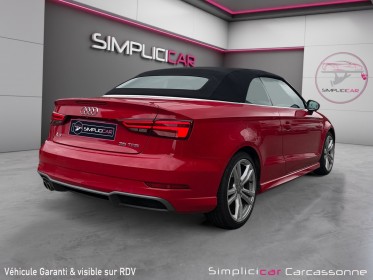 Audi a3 cabriolet 35 tfsi cod 150 s tronic 7 s line plus occasion simplicicar carcassonne simplicicar simplicibike france