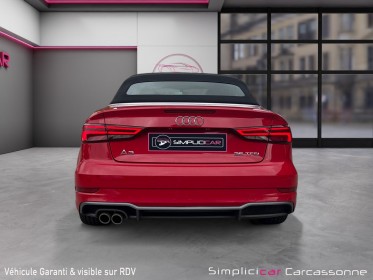 Audi a3 cabriolet 35 tfsi cod 150 s tronic 7 s line plus occasion simplicicar carcassonne simplicicar simplicibike france