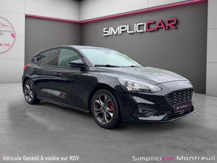 Ford focus 1.5 ecoblue 120 ss st line x première main suivis complet ford carplay garantie 12 mois occasion montreuil (porte...
