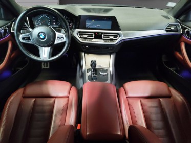 Bmw serie 4 coupe g22 m430i 258 ch bva8 garantie 12 mois affichage tête haute sièges chauffants led ambiance occasion...