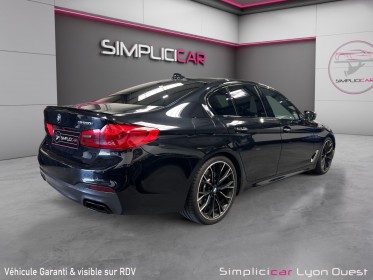 Bmw serie 5 g30 m550i xdrive 462 ch bva8 - suivi 100% bmw - full options - pas de malus occasion simplicicar lyon ouest...