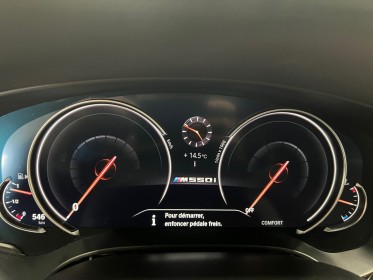 Bmw serie 5 g30 m550i xdrive 462 ch bva8 - suivi 100% bmw - full options - pas de malus occasion simplicicar lyon ouest...