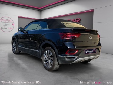 Volkswagen t-roc cabriolet 1.0 tsi 110 style /camera / sieges chauffants/suivi volkswagen/radar/garantie 12 mois occasion ...