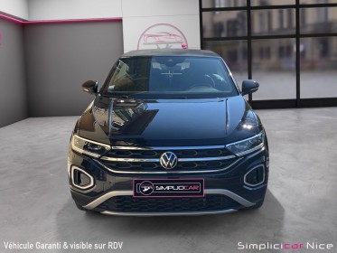 Volkswagen t-roc cabriolet 1.0 tsi 110 style /camera / sieges chauffants/suivi volkswagen/radar/garantie 12 mois occasion ...