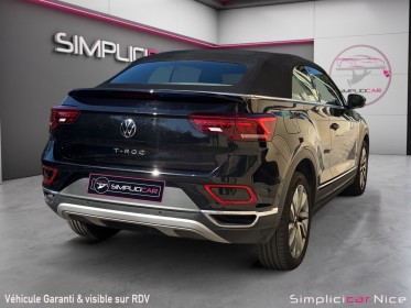 Volkswagen t-roc cabriolet 1.0 tsi 110 style /camera / sieges chauffants/suivi volkswagen/radar/garantie 12 mois occasion ...