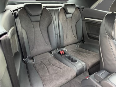 Audi a3 cabriolet 2.0 tdi 184 quattro s line s tronic 6 - siège chauffants - chauffe nuque - caméra - garantie 12 mois...