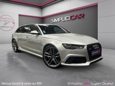 Audi rs6 avant performance v8 4.0 tfsi 605 quattro tiptronic 8 - suivi audi - garantie 12 mois occasion simplicicar lyon...