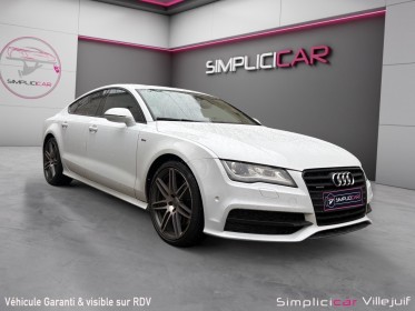 Audi a7 sportback v6 3.0 bitdi 313 quattro s line tiptronic 8, radar av/ar, caméra ar, toit ouvrant, coffre auto occasion...