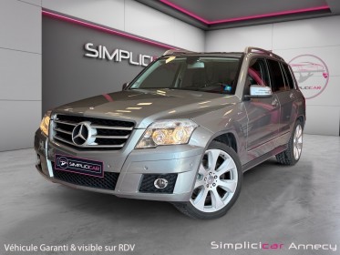 Mercedes classe glk 250 cdi 4matic a, entretien suivi, garantie 12 mois occasion simplicicar annecy simplicicar simplicibike...