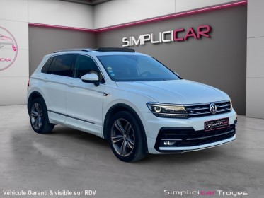 Volkswagen tiguan 2.0 tdi 150 dsg7 carat r-line suivi vw toit ouvrant garantie 12 mois occasion barberey simplicicar...