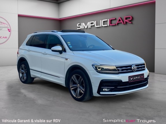 Volkswagen tiguan 2.0 tdi 150 dsg7 carat r-line suivi vw toit ouvrant garantie 12 mois occasion barberey simplicicar...