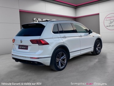 Volkswagen tiguan 2.0 tdi 150 dsg7 carat r-line suivi vw toit ouvrant garantie 12 mois occasion barberey simplicicar...